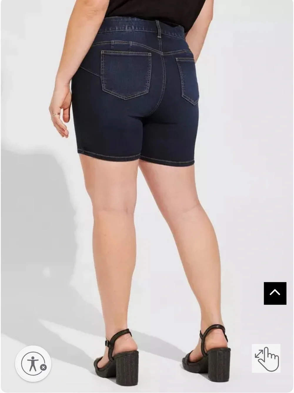 Torrid 5” Bombshell Denim Shorts